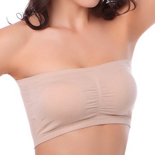 Solid Color Soft Wireless Bandeau