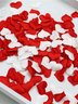 100Pcs 2cm Rose Red Sponge Heart Shaped Confetti Throwing Petals For Wedding Marriage Home DIY Decor Decoration Party Favors